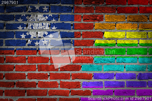 Image of Dark brick wall - LGBT rights - Myanmar