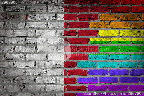 Image of Dark brick wall - LGBT rights - Malta