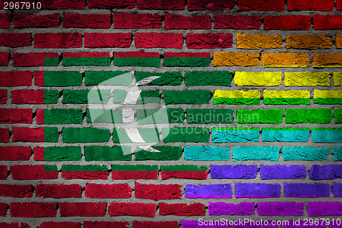 Image of Dark brick wall - LGBT rights - Maldives