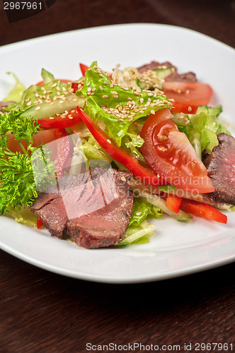 Image of beef salad