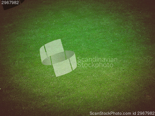 Image of Retro look Grass meadow