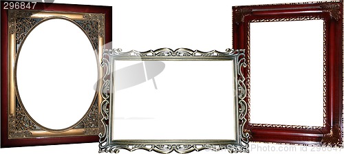 Image of 3 Ornate Frames