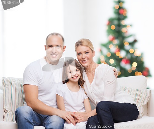 Image of happy family at home