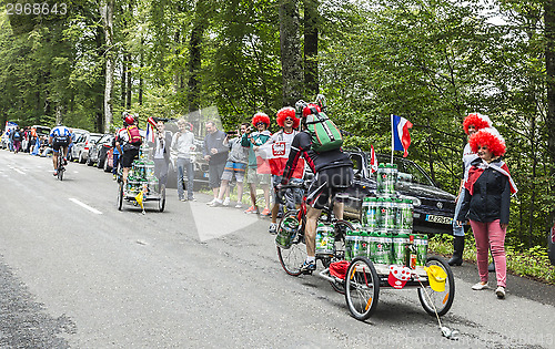 Image of Funny Amateur Cyclists