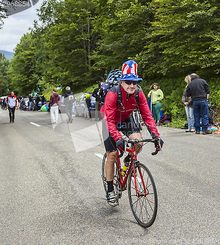 Image of Funny Amateur Cyclist