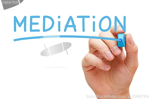 Image of Mediation Blue Marker