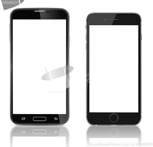 Image of Comparison two new smartphone
