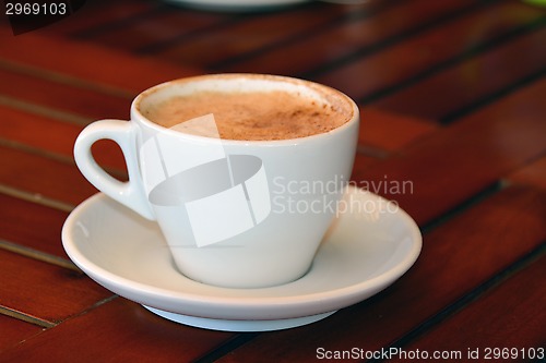 Image of A cup of traditional turkish coffee 