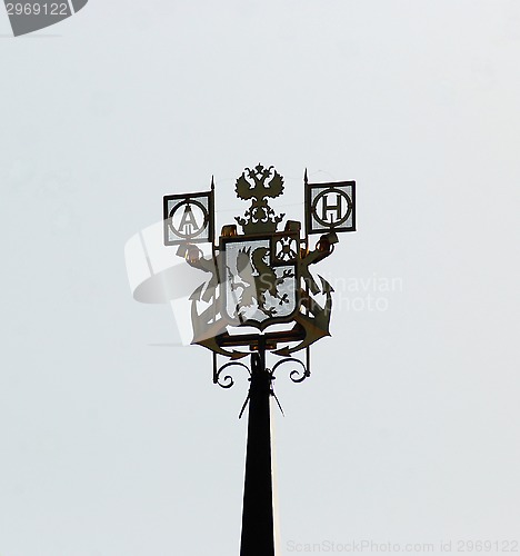 Image of spire with griffon, Sevastopol