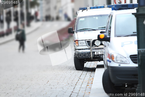 Image of Norwegian Police Car