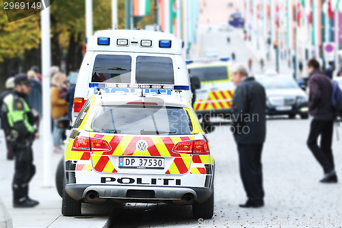 Image of Norwegian Police Car