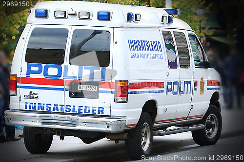 Image of Norwegian Police Car