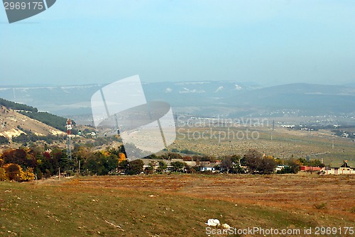 Image of type on vicinities Sevastopol