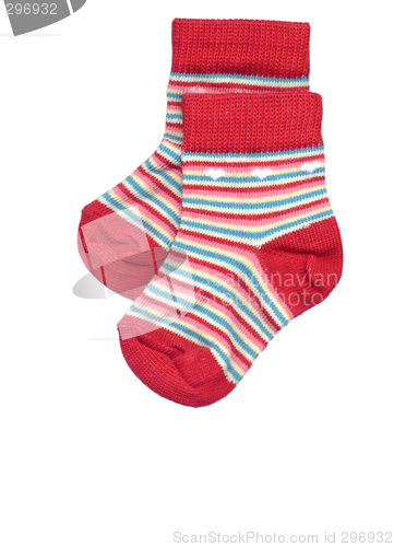 Image of toddlers socks isolated