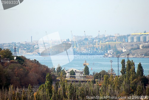 Image of sea harbour Sevastopol