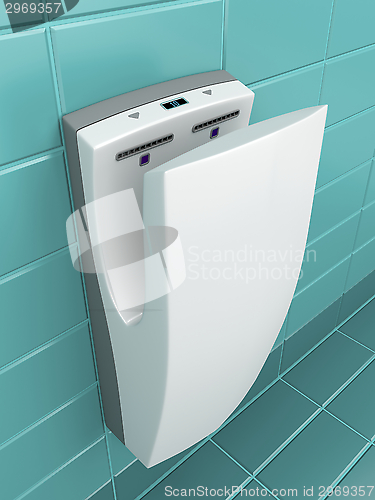 Image of Vertical hand dryer