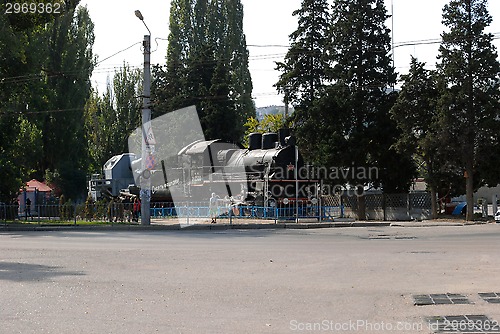 Image of armoured train