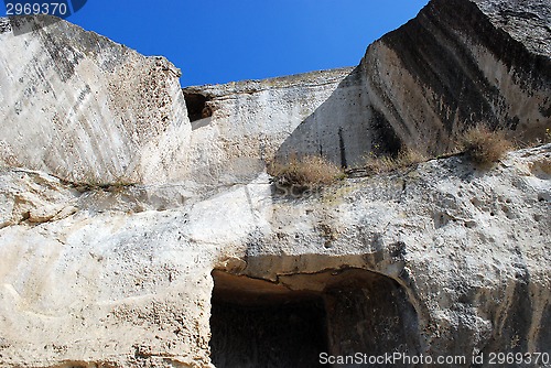 Image of ancient quarry Saint-Klimetskogo priory