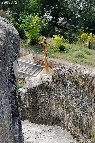 Image of stairway saint Klimetskogo priory