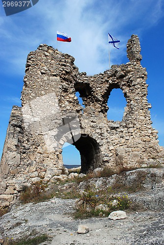 Image of rubble to fortresses Kalamita