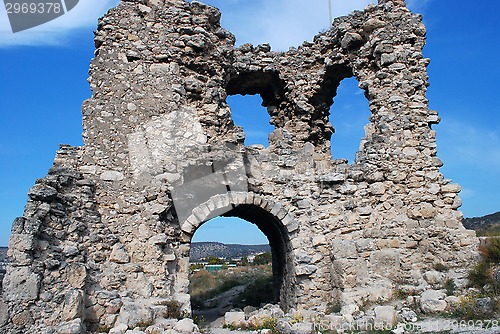 Image of rubble to fortresses Kalamita