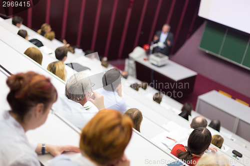 Image of Lecture at university.