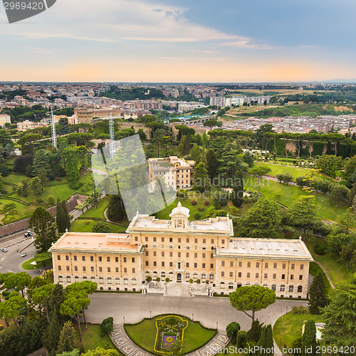 Image of Vatican Gardens.