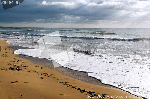 Image of Sand, sea and sky