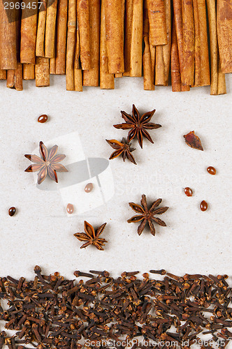 Image of Christmas spices 