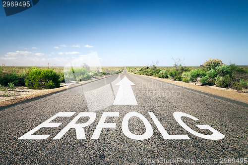 Image of road to horizon