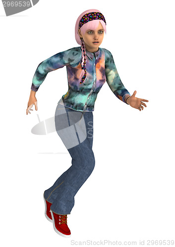 Image of Teenager Girl