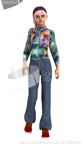 Image of Teenager Girl