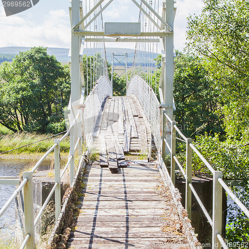 Image of Old white bridge