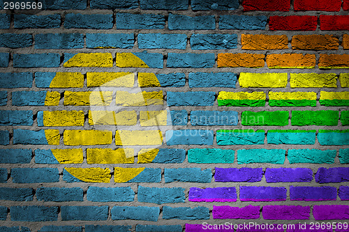 Image of Dark brick wall - LGBT rights - Palau