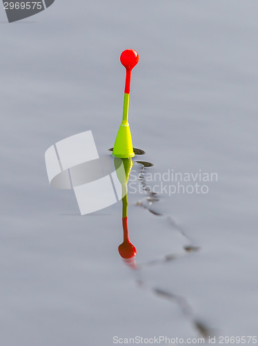 Image of Fishing float floating