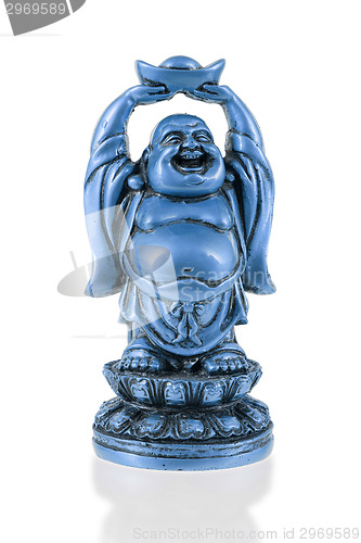 Image of Small happy Buddha standing