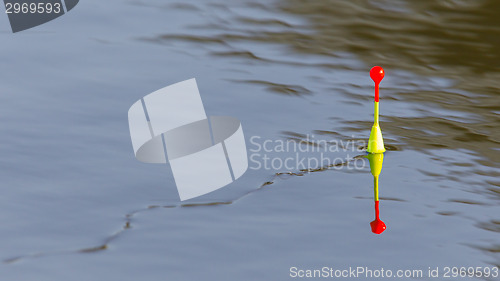 Image of Fishing float floating