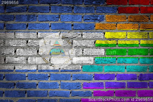 Image of Dark brick wall - LGBT rights - Nicaragua