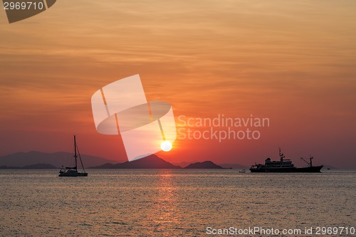 Image of Sunset on Flores