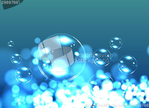 Image of Bubble soap background