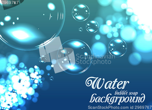 Image of Bubble soap background