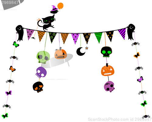 Image of halloween party design