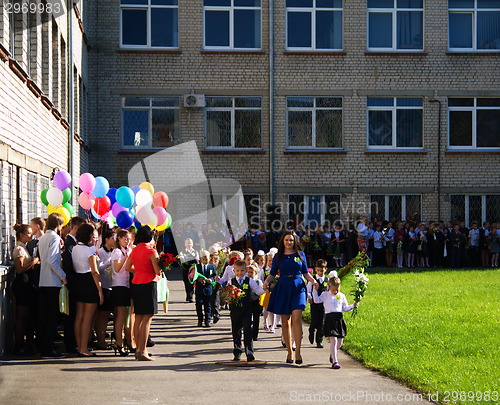 Image of First day of school