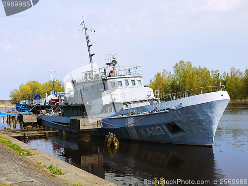 Image of Battleship in Latvia