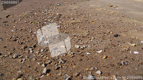 Image of Baltic Beach sand close up