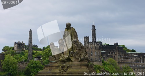 Image of War memorial, North Bridge, Edinburgh