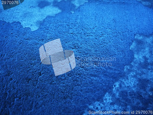 Image of blue wall old cement background