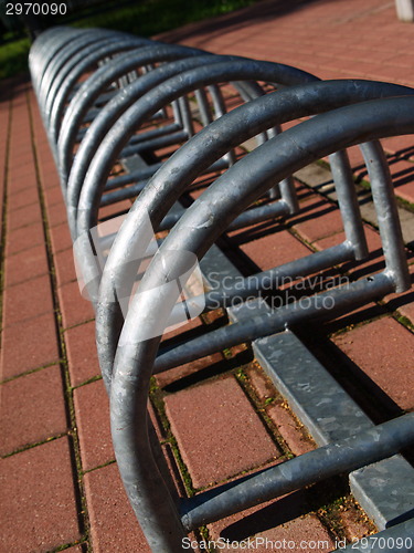 Image of Metal spiral holder for bikes
