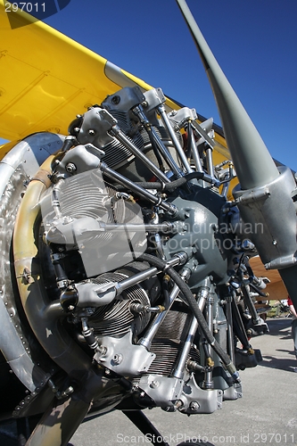 Image of Starshaped plane engine