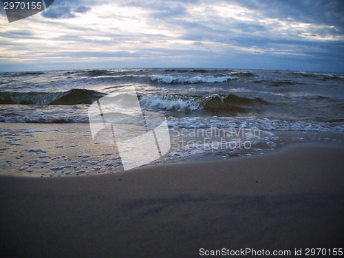 Image of wave in the Baltic Sea